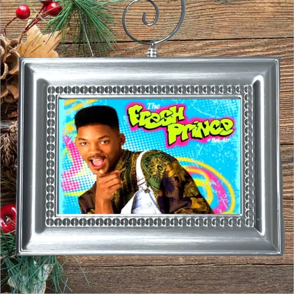 The Fresh Prince of Bel-Air Will Smith TV Show Memorabilia Christmas Ornament‎